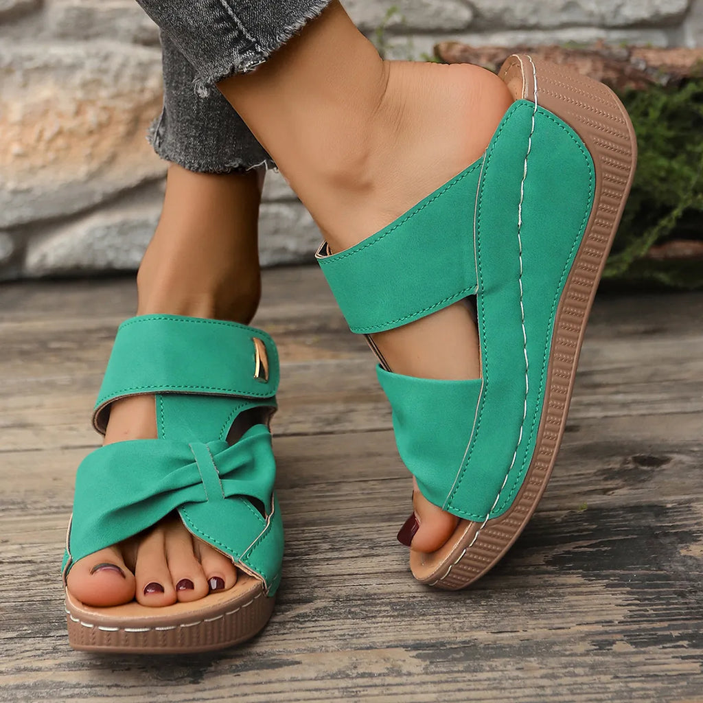 Open Toe Wedge Sandals