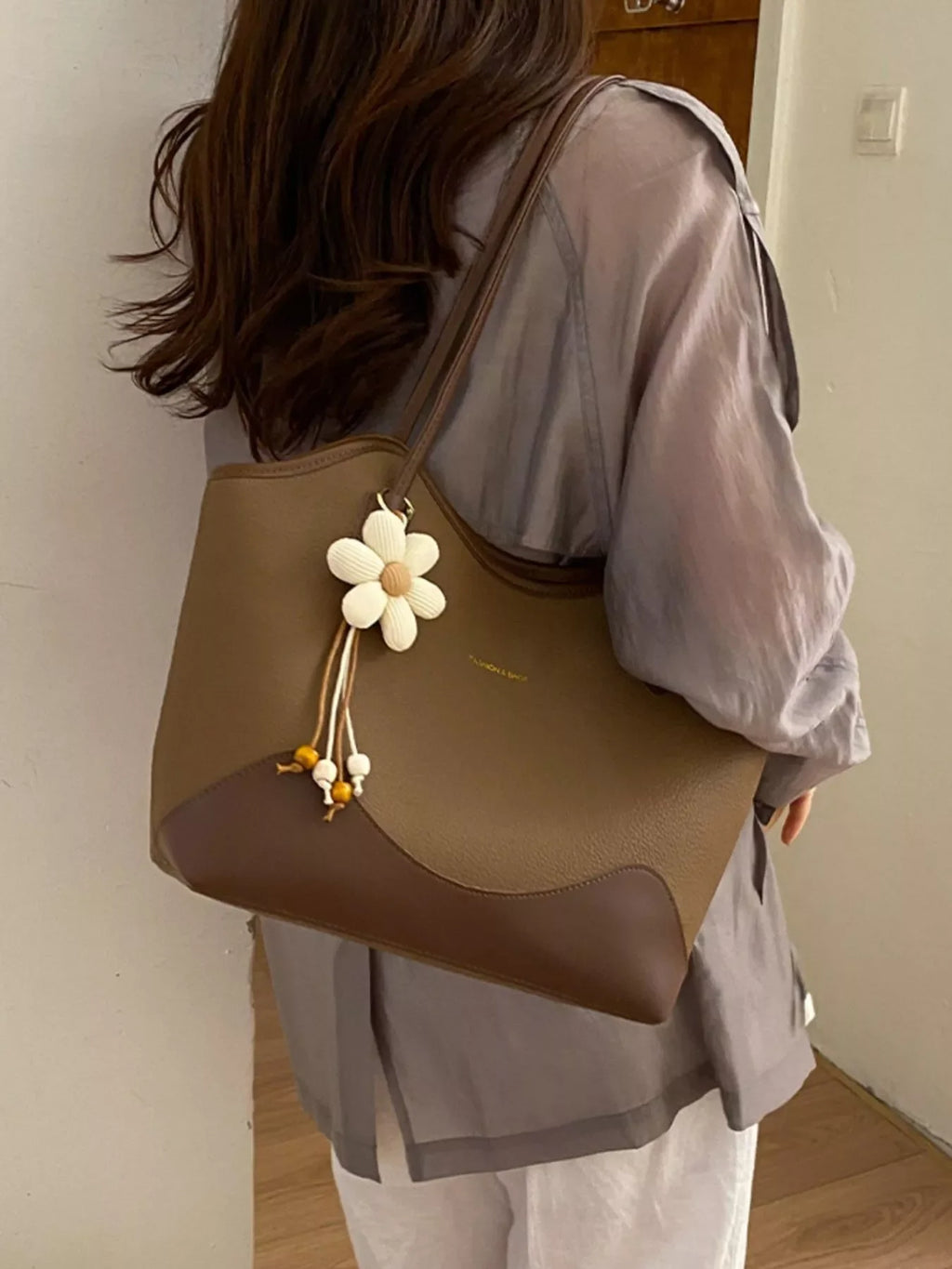 PU Leather Shoulder Bag