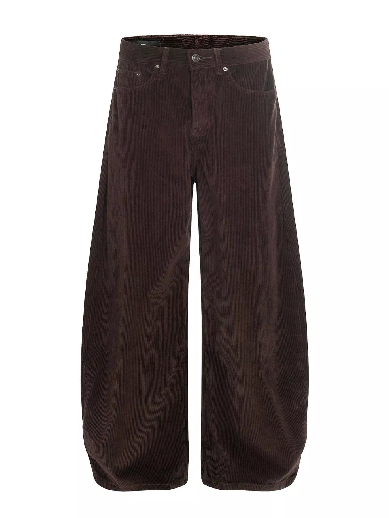Men's Wide Leg Corduroy Pants