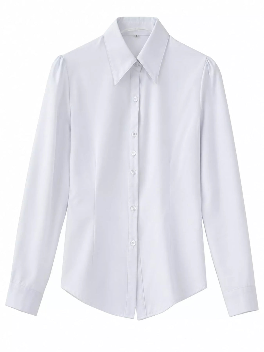 Full Size Classic Slim-Fit Button-Down Shirt Plus Size