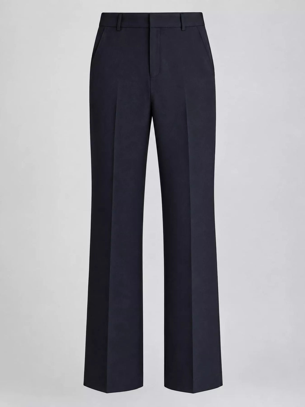 High-Waisted Straight-Leg Pants