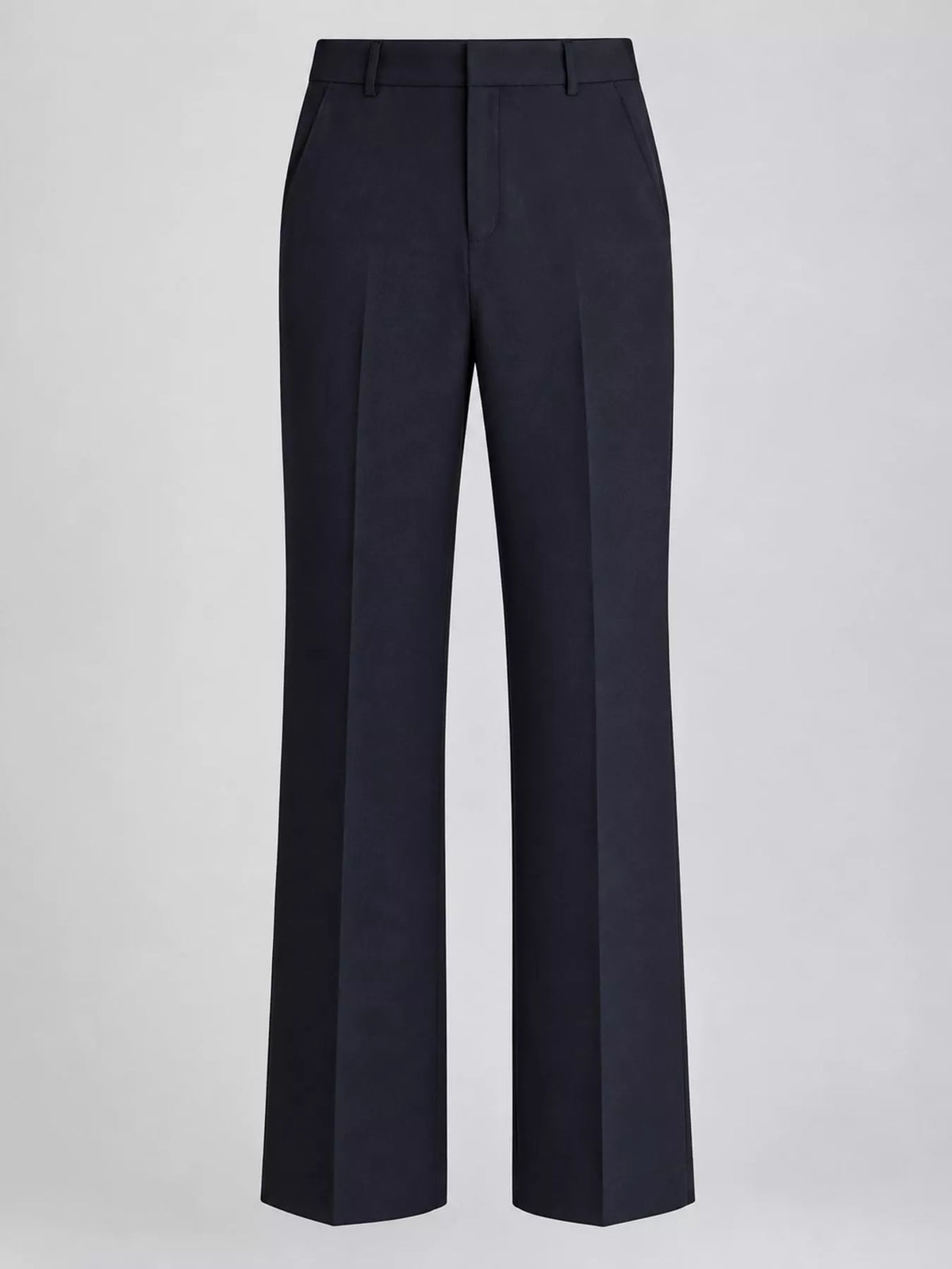 High-Waisted Straight-Leg Pants