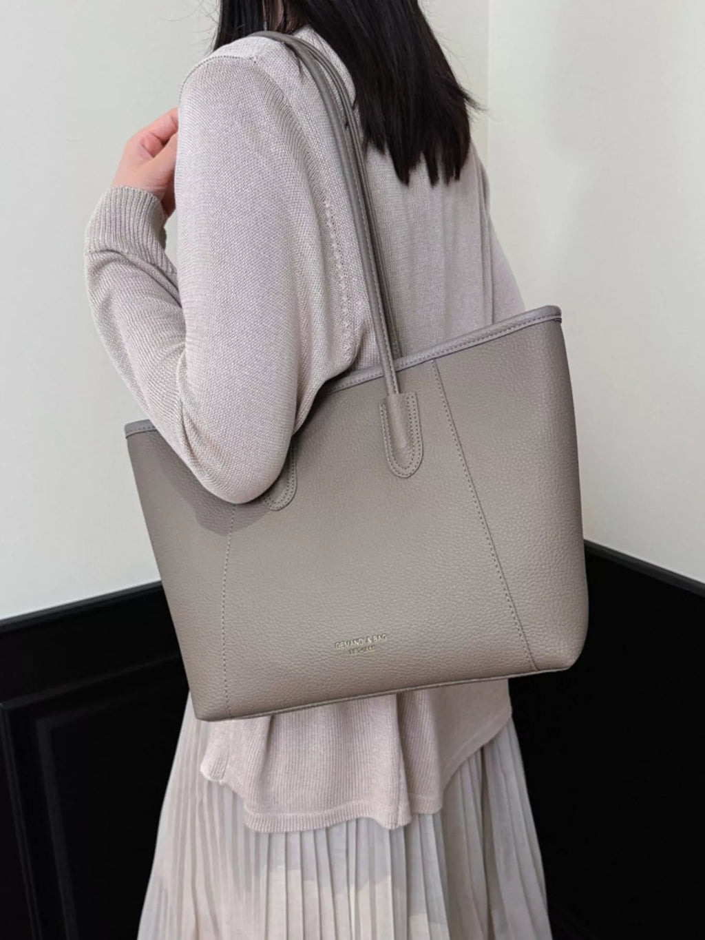 PU Leather Shoulder Bag