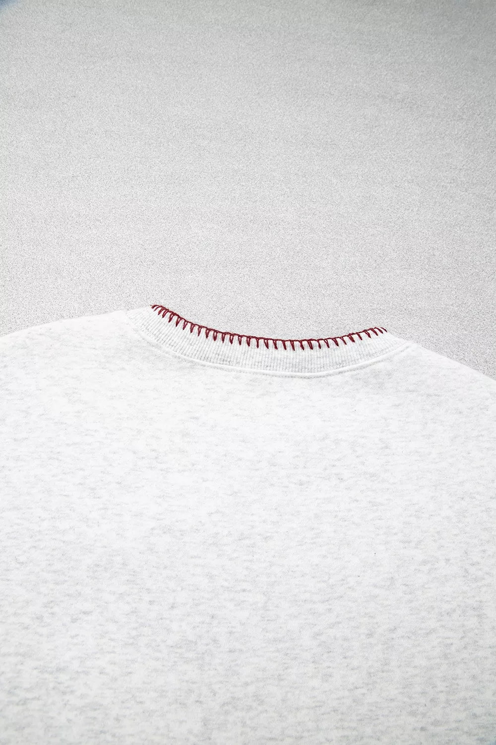 Graphic Round Neck Casual Sweatshirt