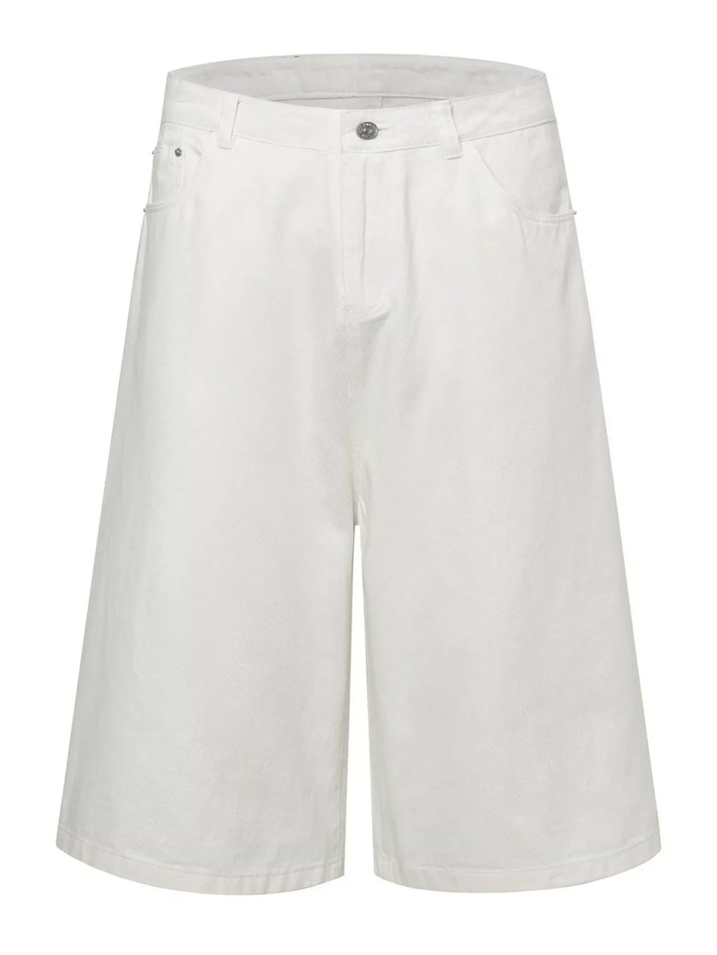 Men's Washed Wide Leg Capris