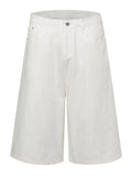 Men's Washed Wide Leg Capris