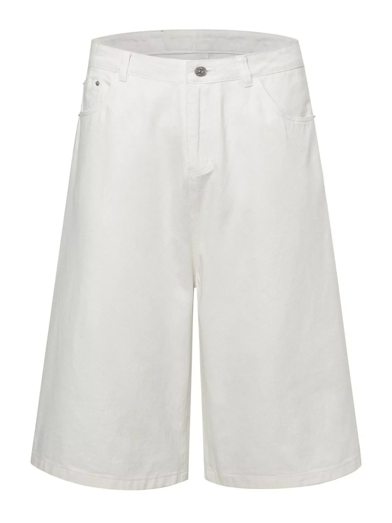 Men's Washed Wide Leg Capris