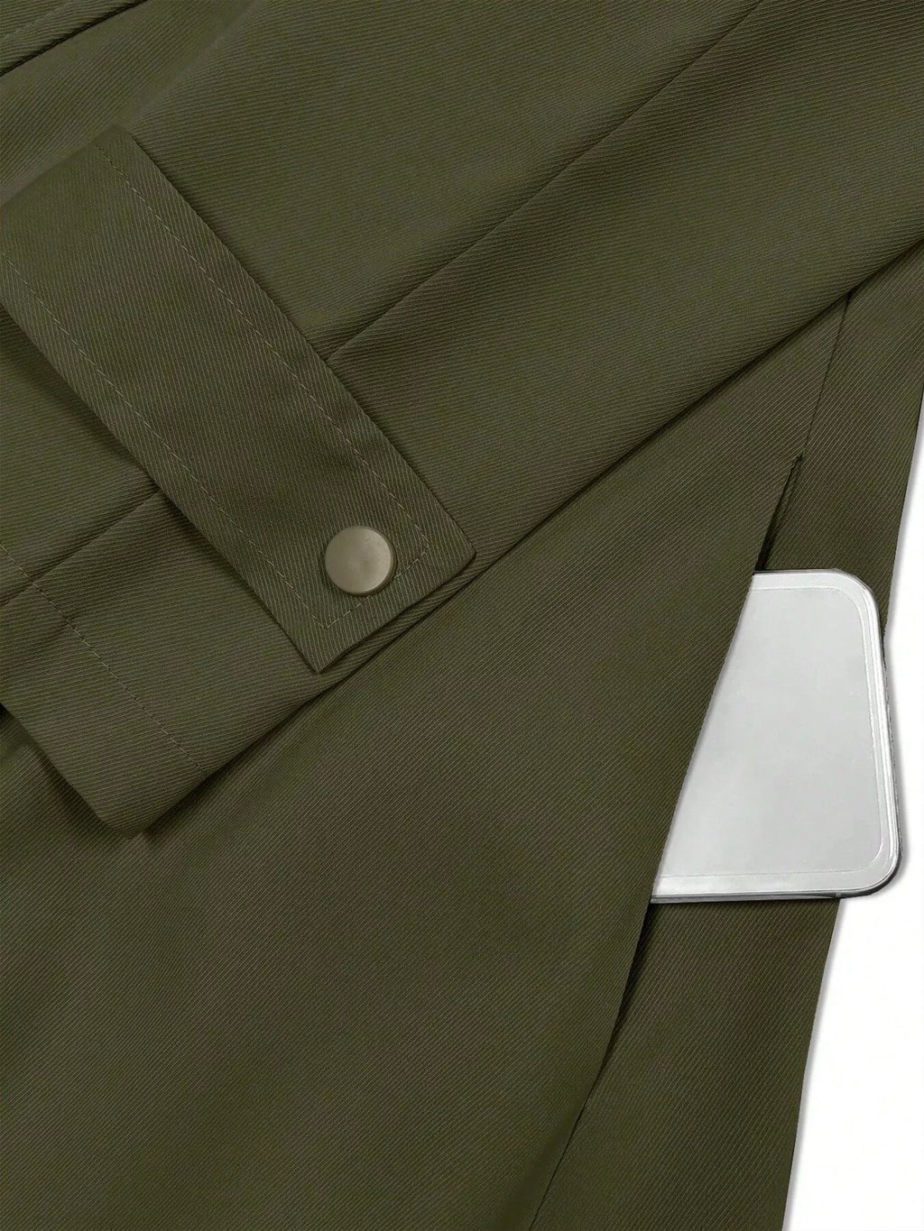 Lapel Collar Longline Trench Coat