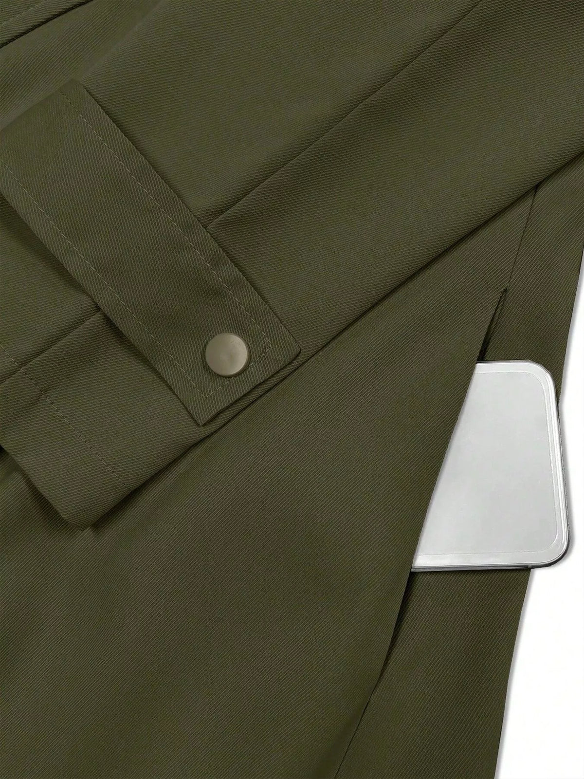 Lapel Collar Longline Trench Coat