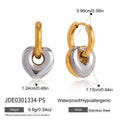 Heart Hoop Earrings Collection