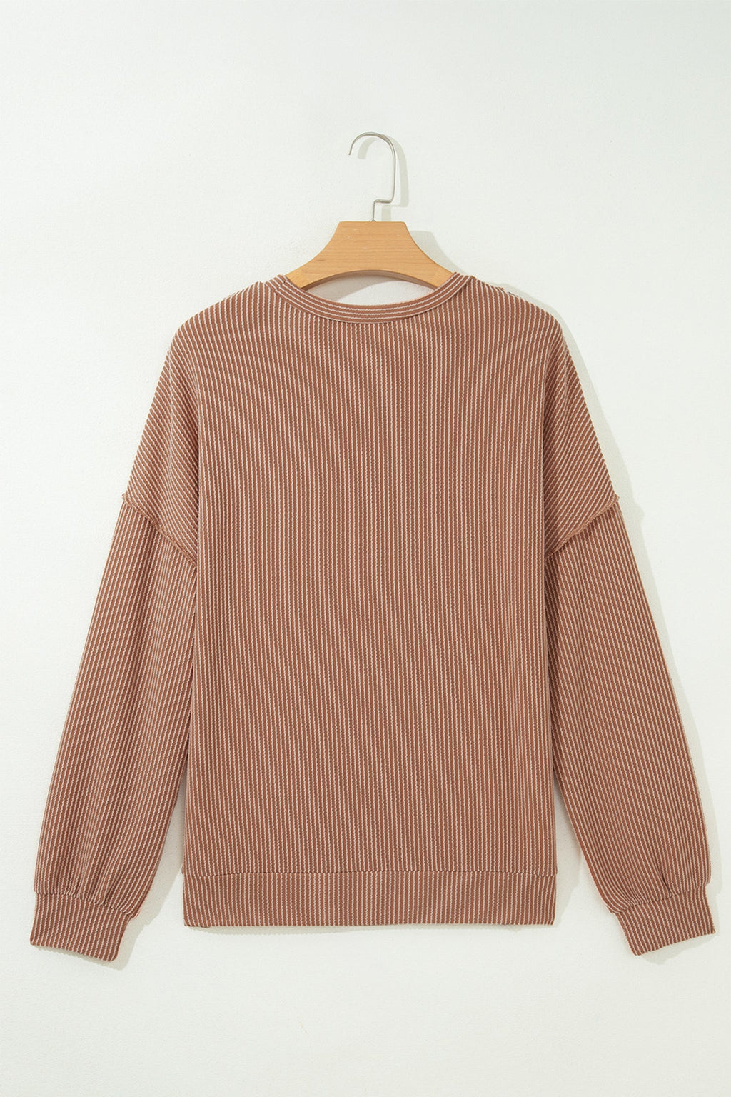 DUNE Leopard Print Colorblock Ribbed Knit Top