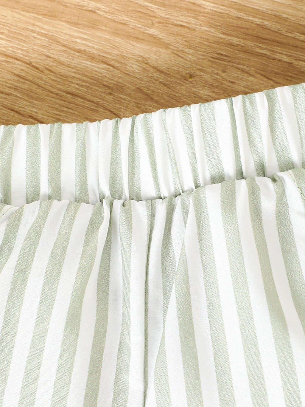 Children's Striped Pocket Tee and Shorts Set
