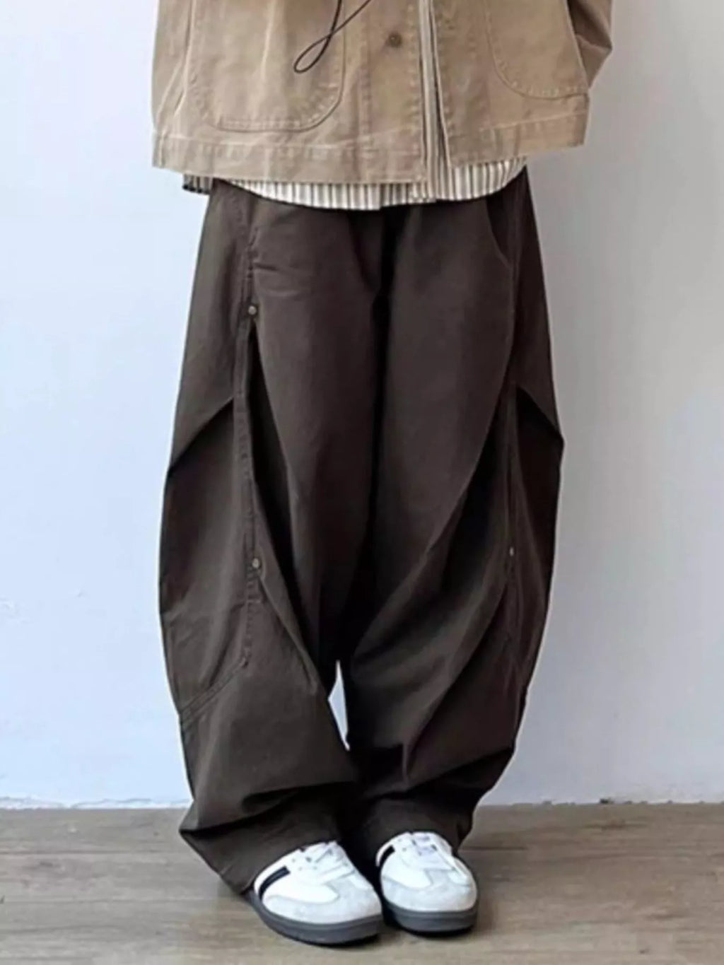 Men's Plus Size Loose Fit Cargo Pants