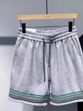 Men's Plus Size Drawstring Shorts with Pockets