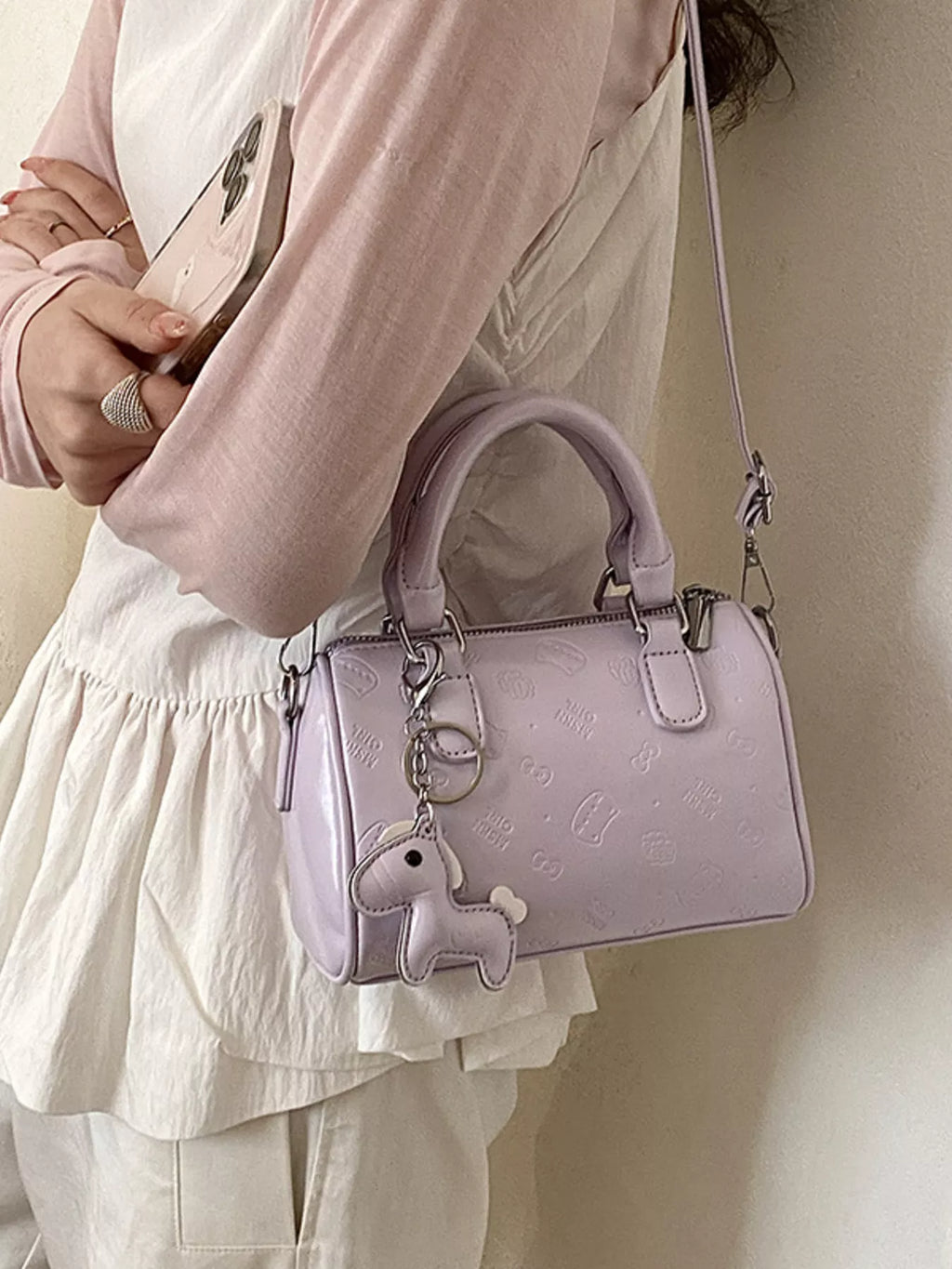 Top Handle Crossbody Bag