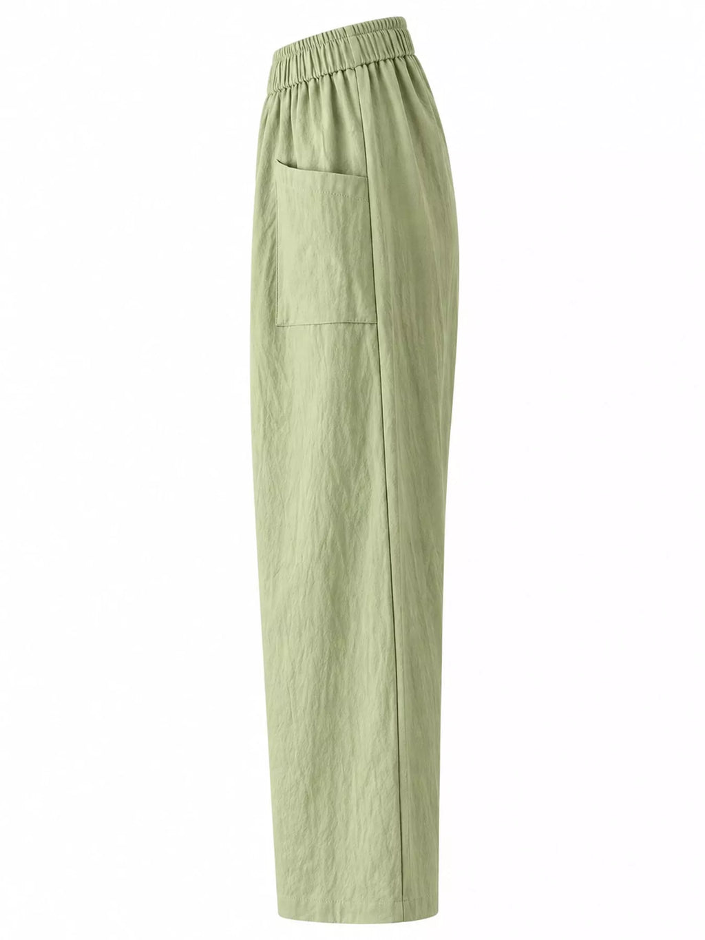 Full Size High-Waisted Elastic Loose Harem Pants Plus Size