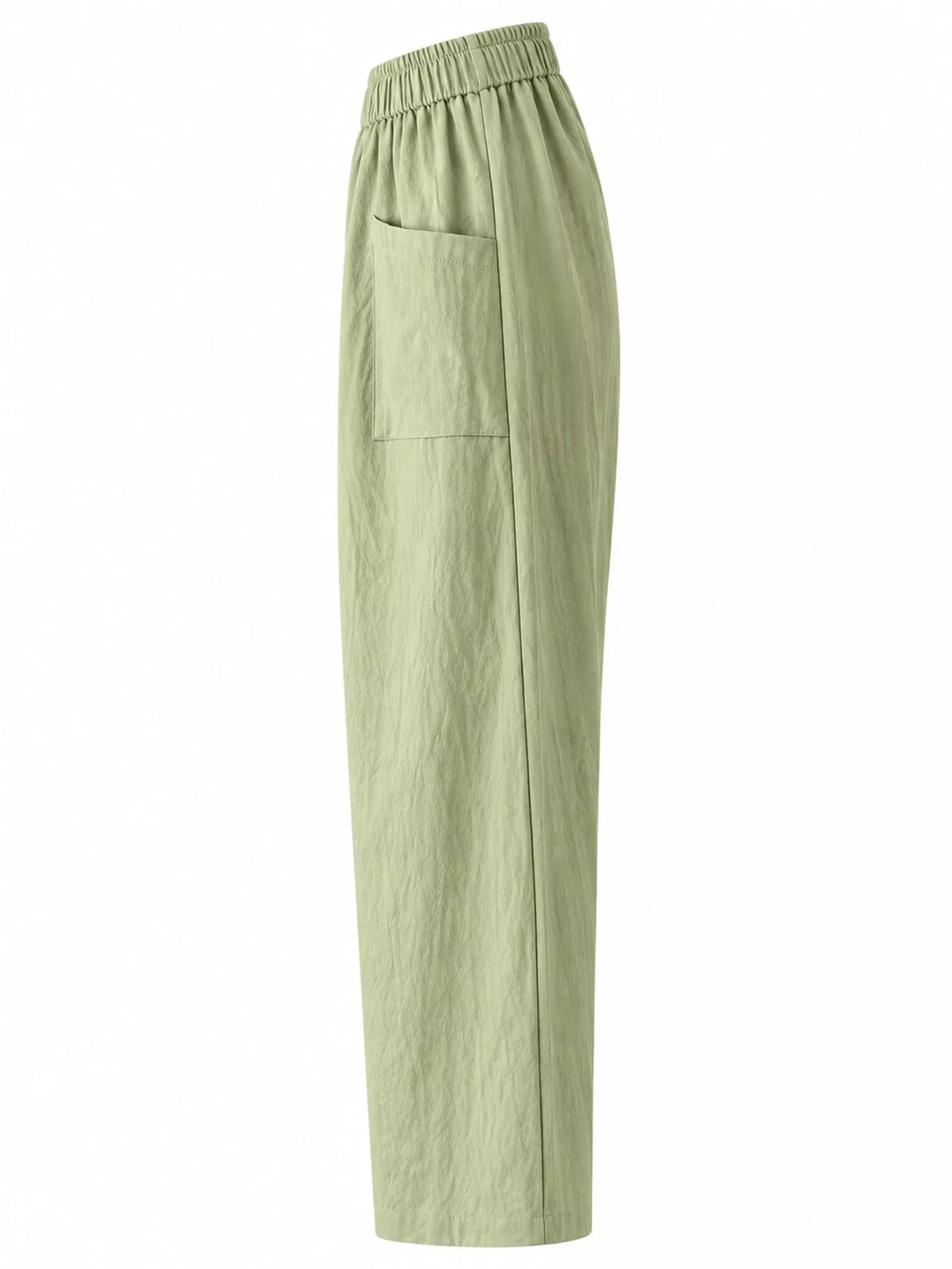 Full Size High-Waisted Elastic Loose Harem Pants Plus Size