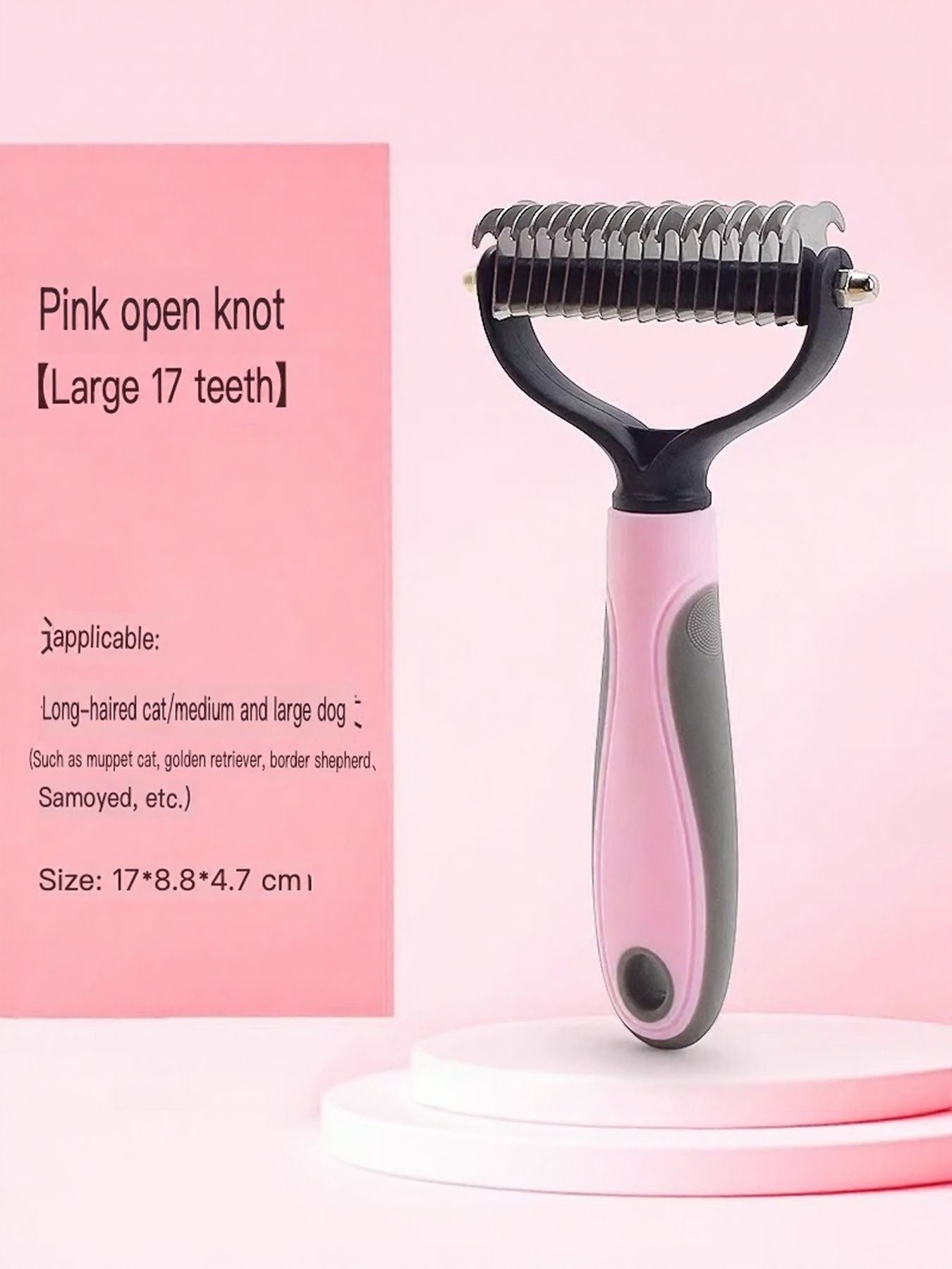 Reduces Shedding Pet Hair Removal Combs