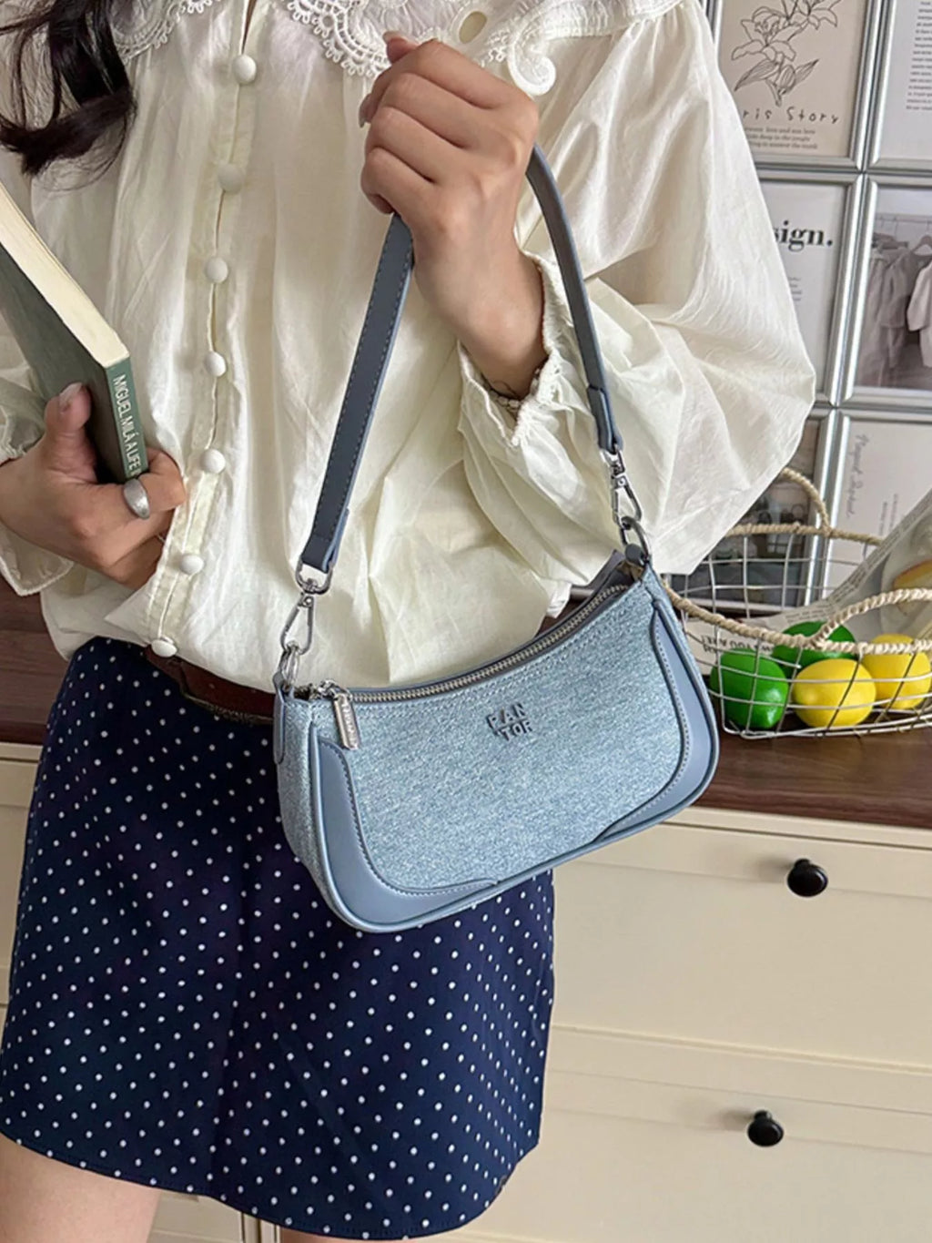 PU Leather Shoulder Bag