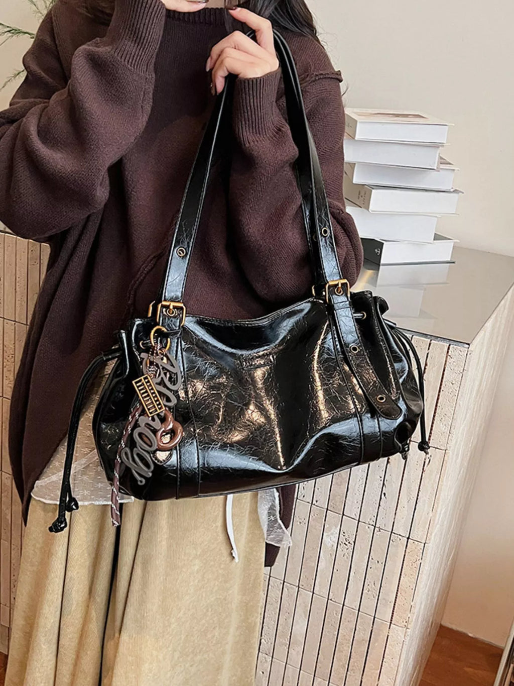 Adjustable Strap Shoulder Bag
