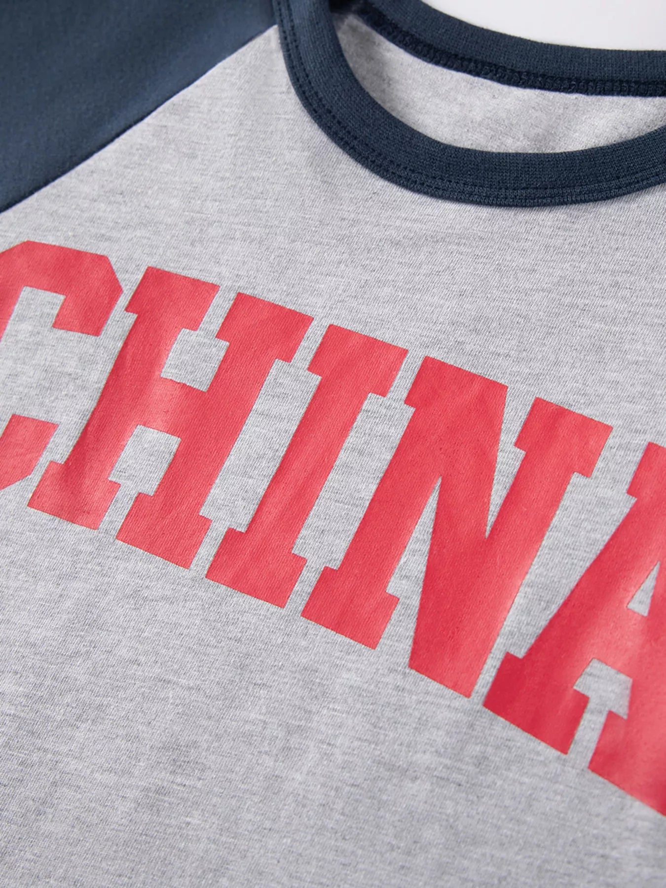 Children's 'CHINA' Raglan Sleeve T-Shirt