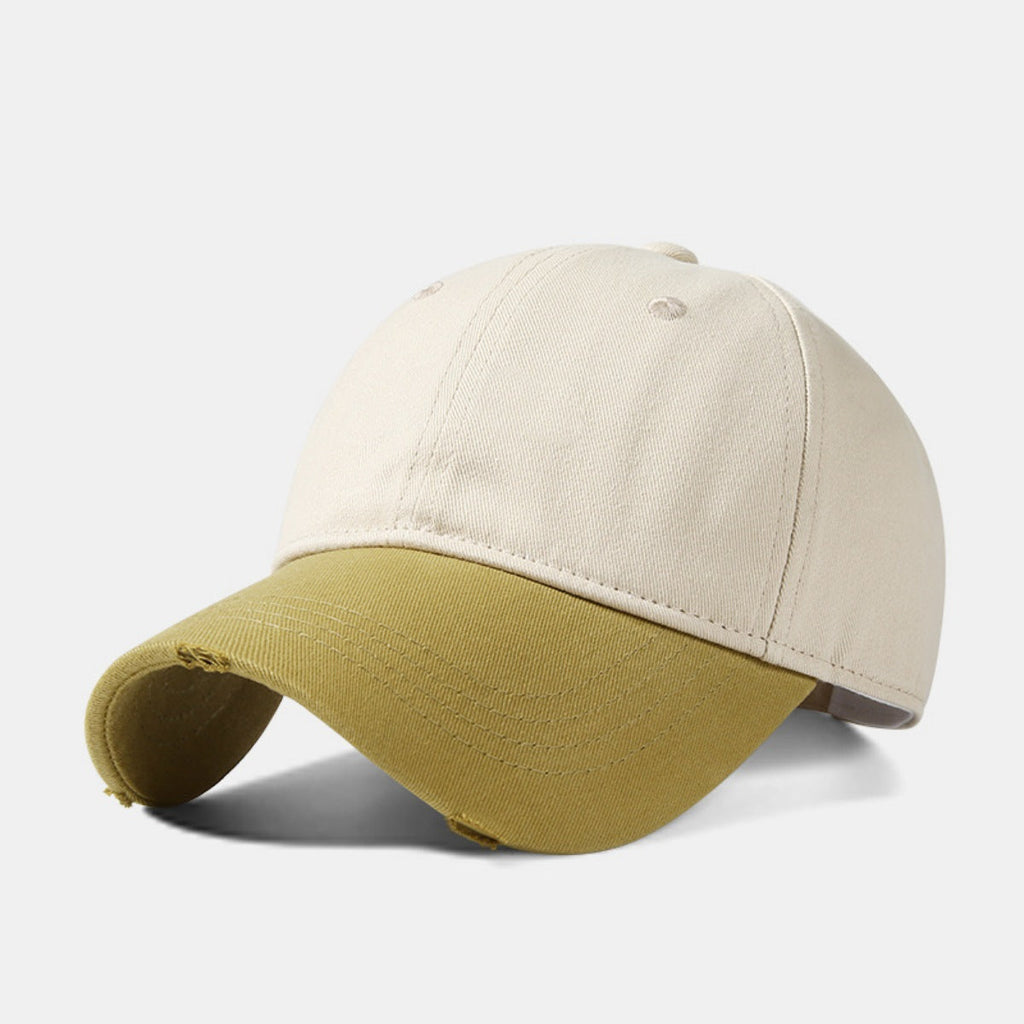 Vintage Contrast Baseball Cap