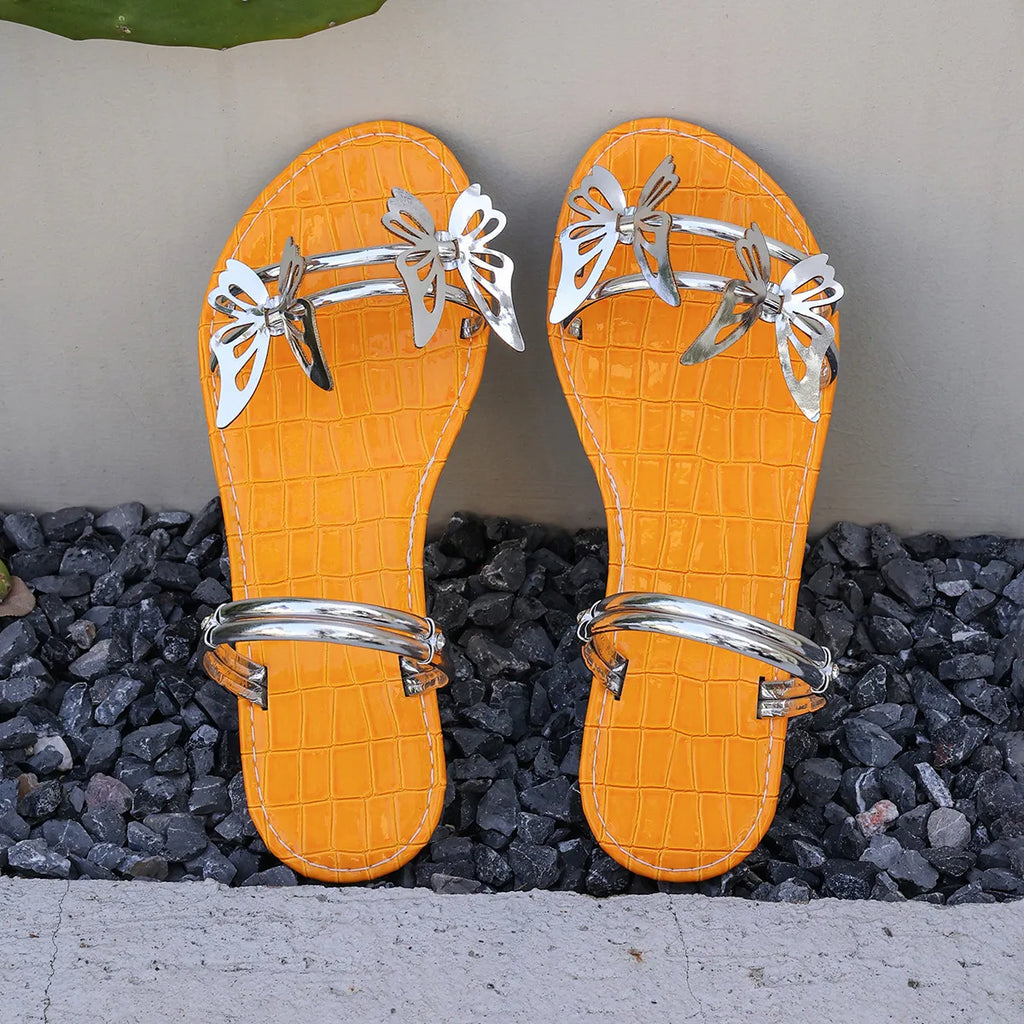 Butterfly Flat Summer Sandals