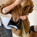 Adjustable Strap Leather Shoulder Bag