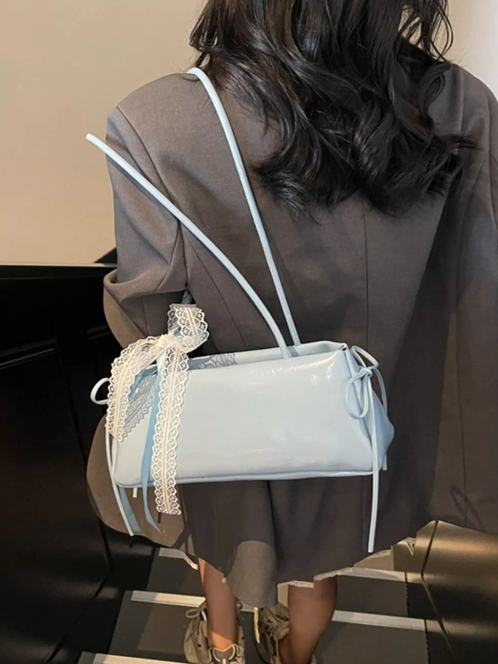 PU Leather Shoulder Bag