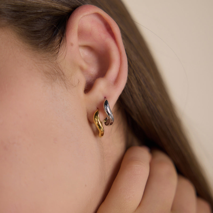 Mixed Zircon Hoop Earrings Collection