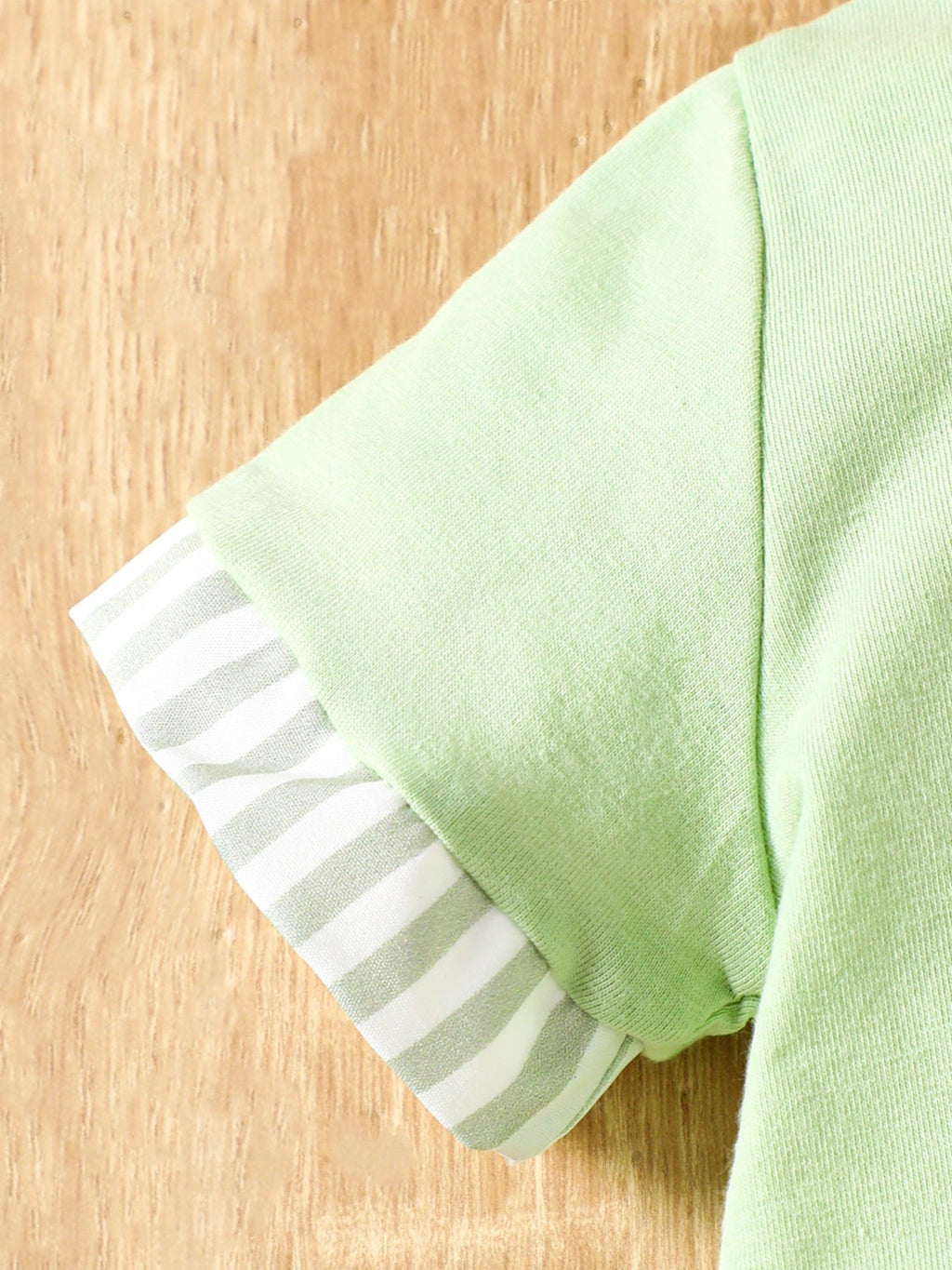 Children's Striped Pocket Tee and Shorts Set