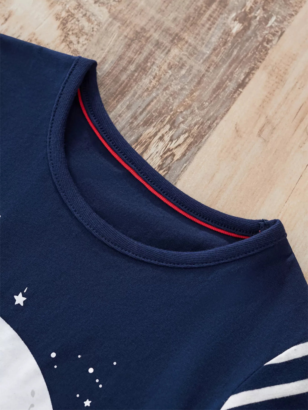 Children's Santa Sleigh Graphic Long Sleeve T-Shirt