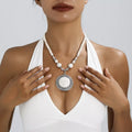 Bohemian Style Statement Pendant Necklace