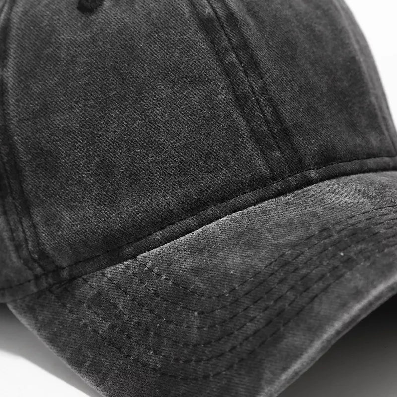Vintage Washed Cotton Baseball Cap
