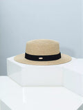 Straw Boater Hat