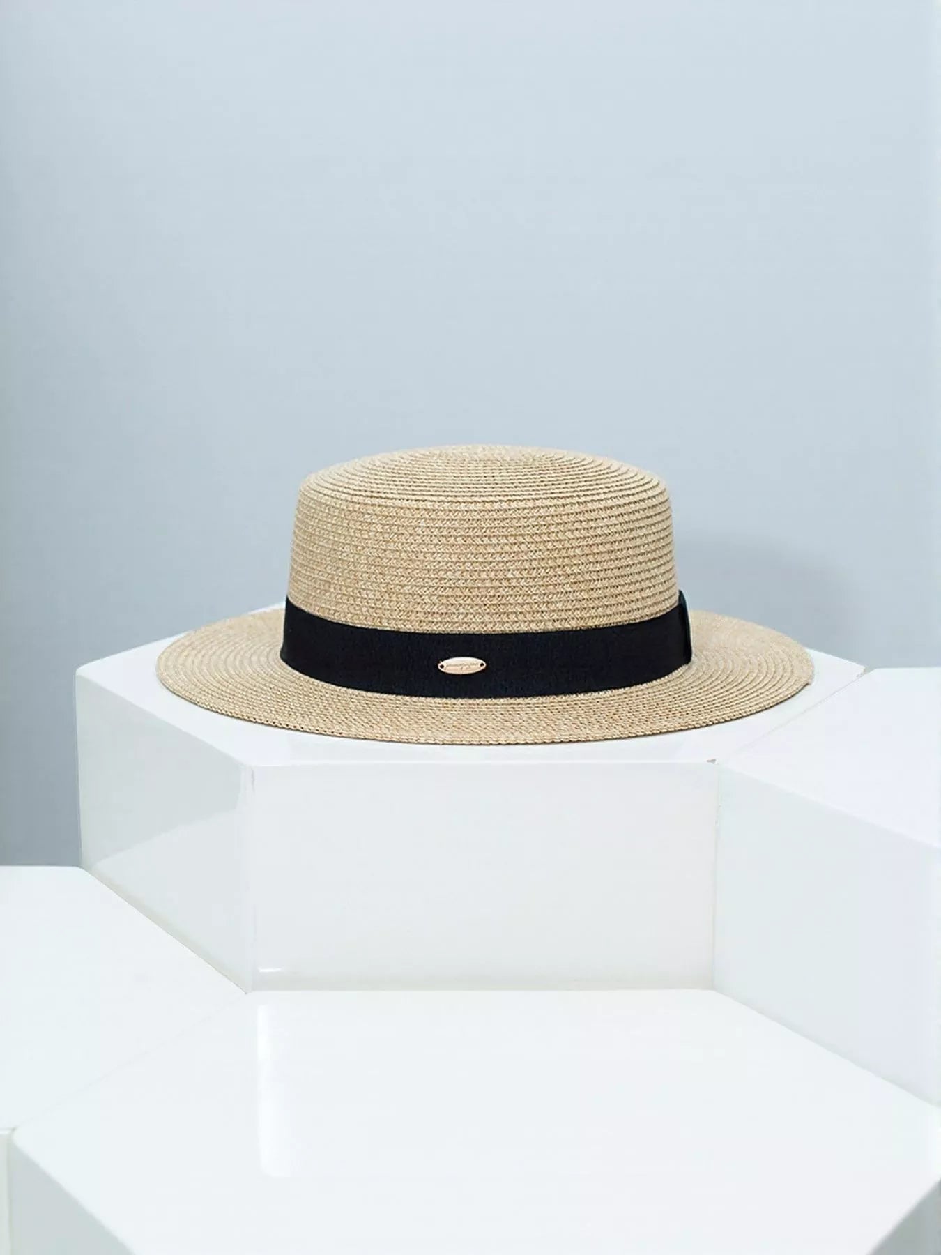 Straw Boater Hat