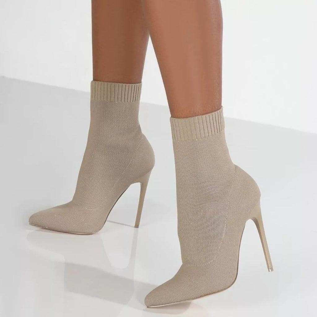 Point Toe Stiletto Boots