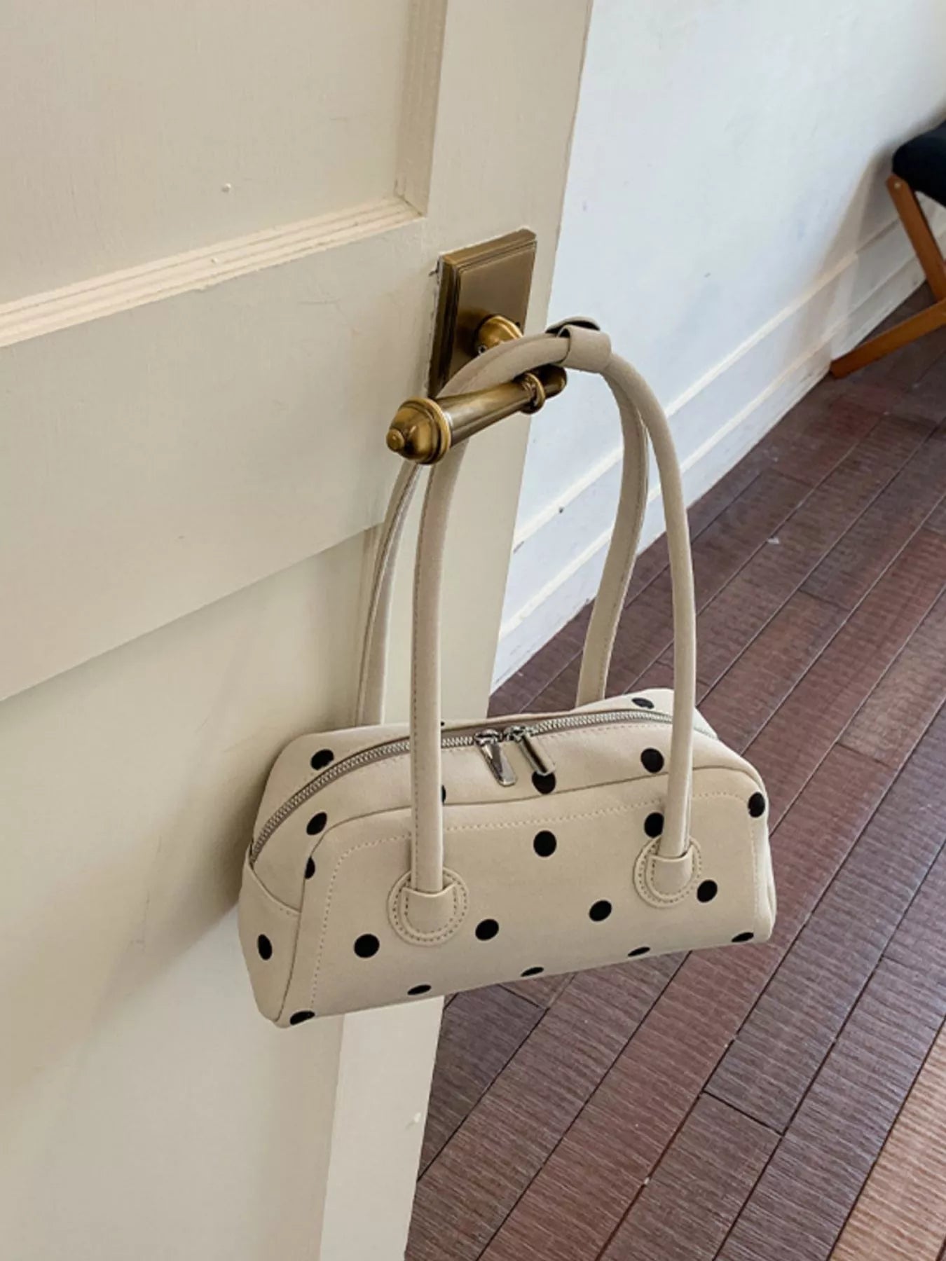 Polka Dot Shoulder Bag