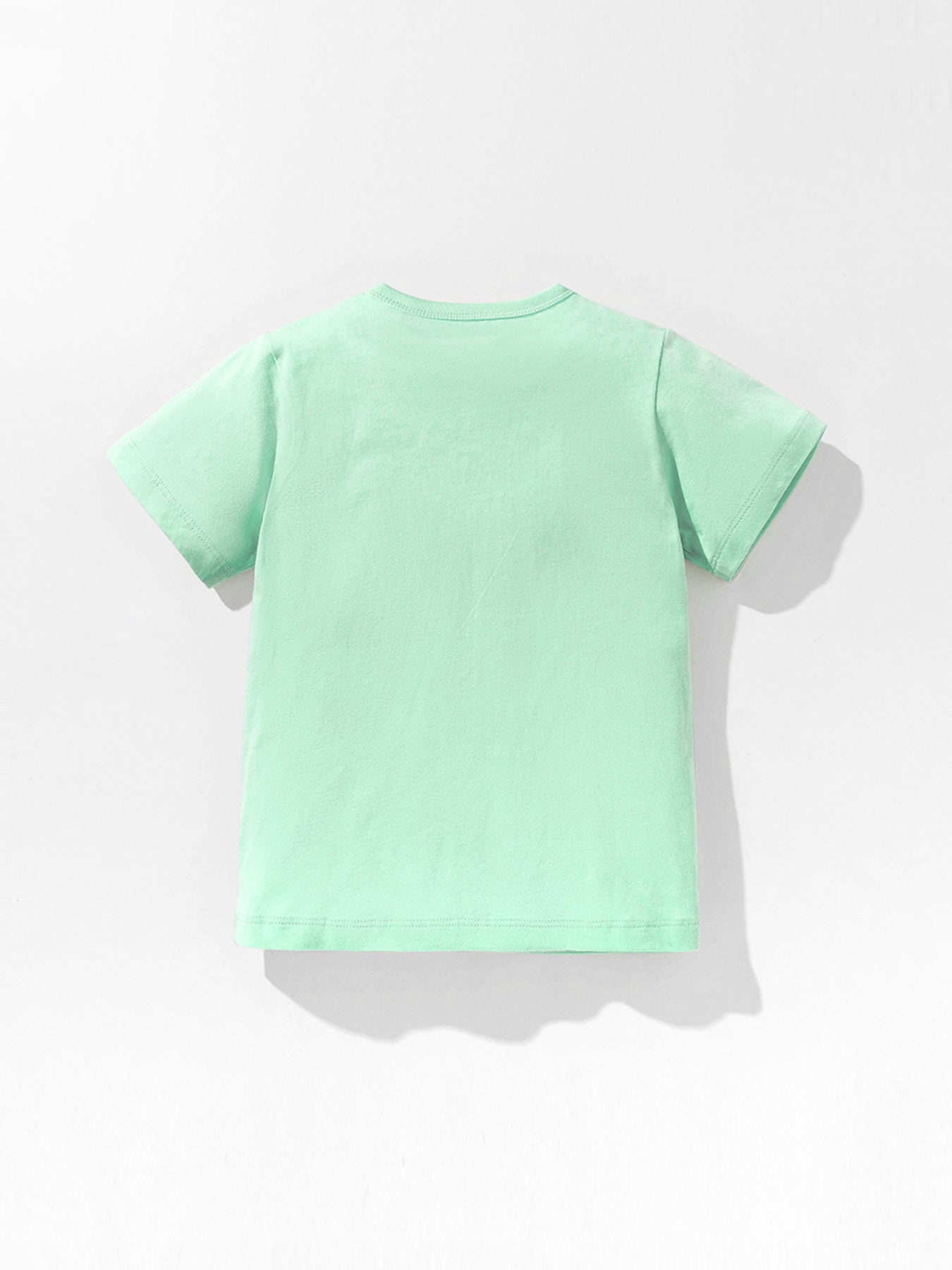 Children's Dinosaur Crew Neck Short Sleeve T-Shirt