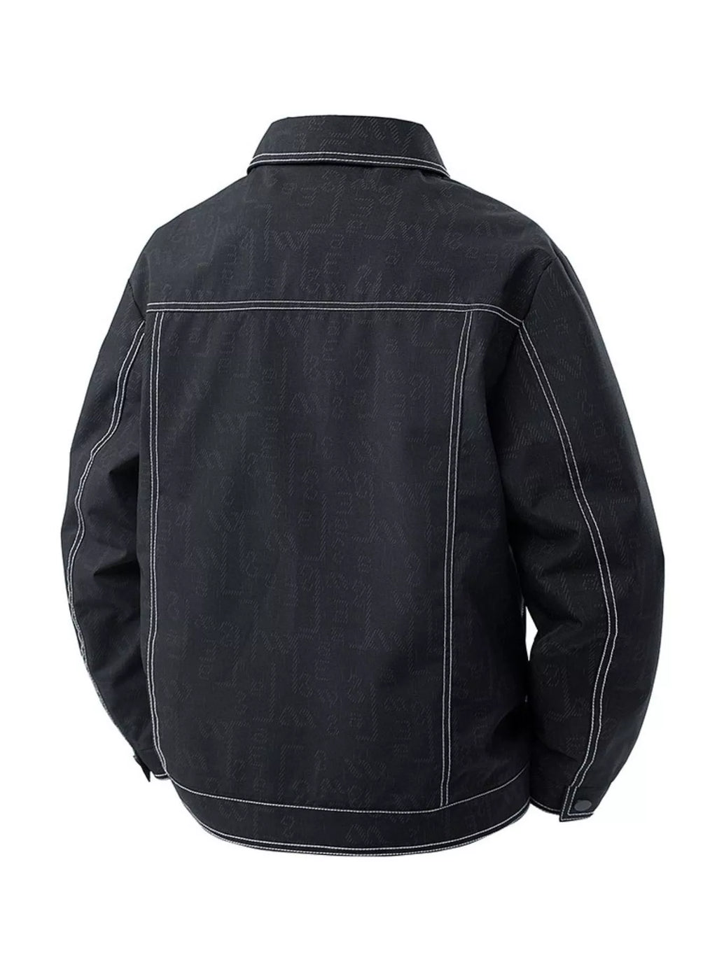 Men's Plus Size Snap Down Casual Denim Jacket