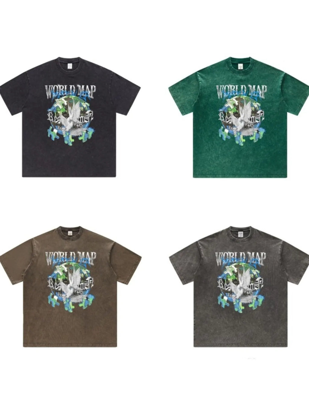 Graphic Round Neck Short Sleeve T-Shirt