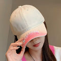 Gradient Embroidered Baseball Cap
