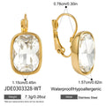 Color Gemstone Huggie Earrings Collection