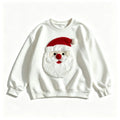 Family Christmas Santa Claus Long-Sleeve Pullover Sweatshirt