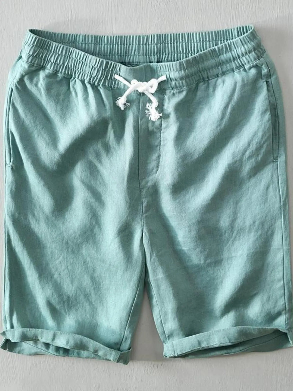 Men's Plus Size Casual Drawstring Shorts
