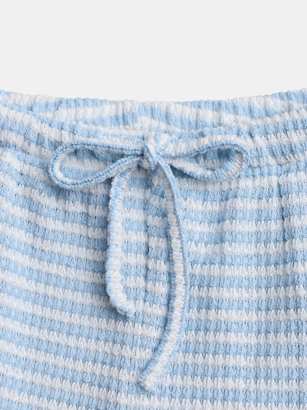 Drawstring Wide Leg Pants