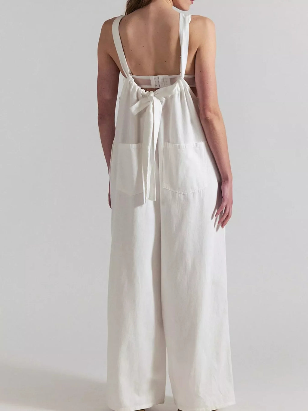 Sleeveless Wide-Leg Jumpsuit