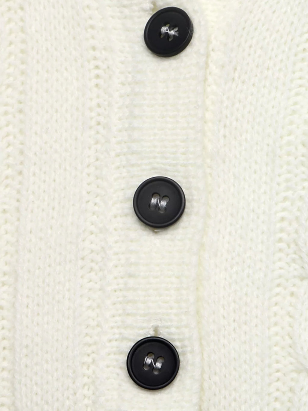 Cable Knit Long Sleeve Sweater