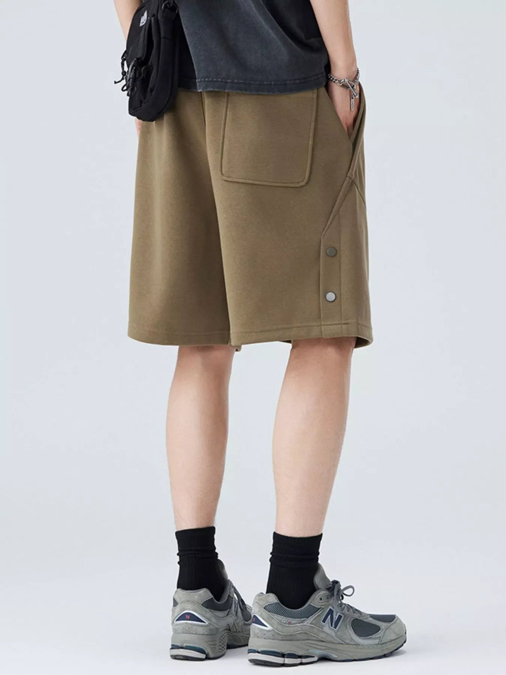 Men's Plus Size Casual Comfort Drawstring Shorts
