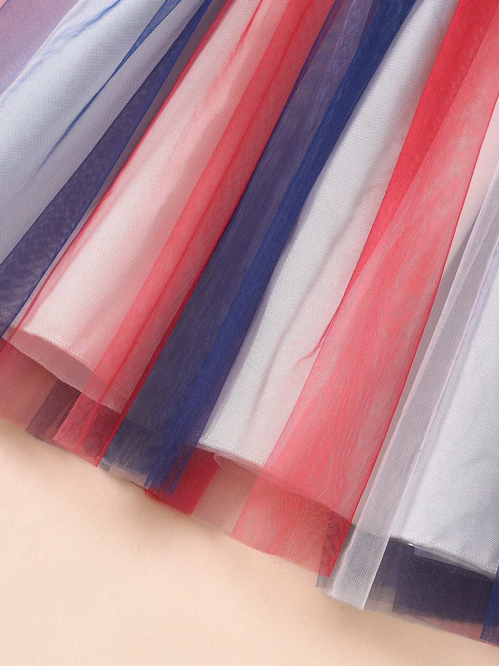 Children's Patriotic Star & Stripe Tulle Dress